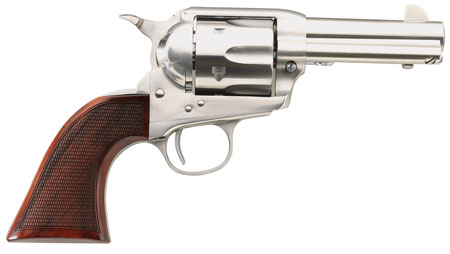 Taylors & Company Runnin Iron .45 Colt, 6-Round, 3.50" Barrel, Stainless Steel, Checkered Walnut Grip