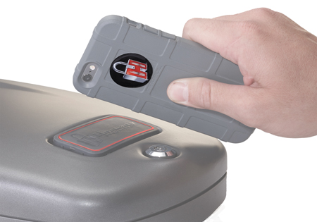 Hornady Rapid Safe RFID Gun Safe Sticker Black