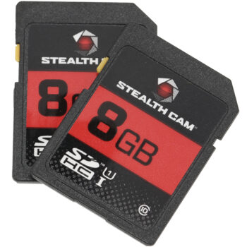 Stealth Cam STC-2SD8GB Trail Camera SD Memory Card 8GB 2-Pack