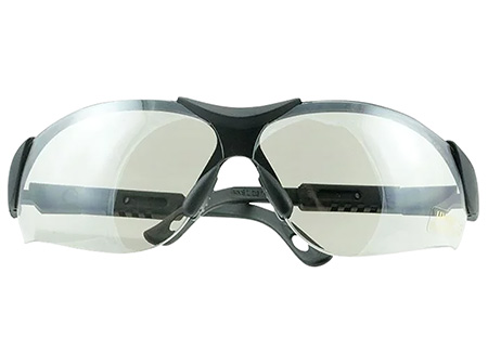 Walker's Sport Polycarbonate Glasses Elite Adult Clear Lens Black Frame