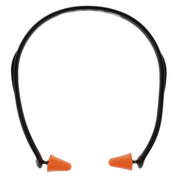 Walker's Pro-Tek Behind the Neck Ear Muffs for Noise Reduction 25dB Orange/Black
