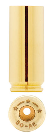 Starline 50 AE Unprimed Brass Handgun Cases 50 Per Bag