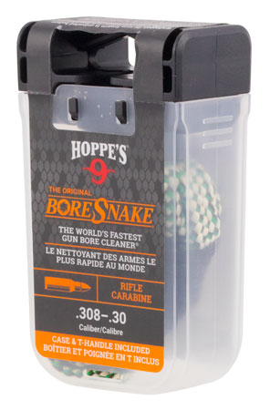 Hoppe's BoreSnake Bore Cleaner .30-30 Rifle .308 Winchester 7.62x51mm NATO
