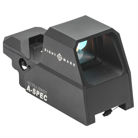 Sightmark Ultra Shot Open Reflex Sight (A-Spec) Matte Black 1x33mm x 24mm 3 MOA Red Dot/5 MOA Red Dot/50 MOA Circle Multi Reticle
