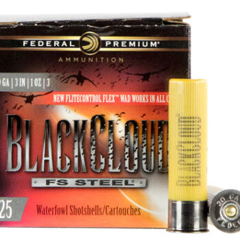 Federal Black Cloud FS 20 Gauge 3" 1 oz 3-Shot Shotgun Ammunition
