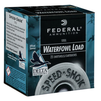 Federal 12 Gauge 3" 1 1/4oz Speed-Shok BB Shot Shotgun Ammunition 25 Rounds