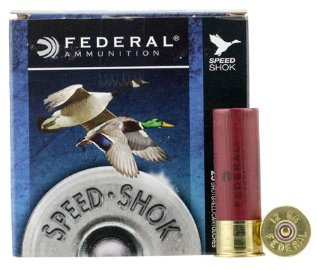 Federal Speed-Shok 12 Gauge 3" Shotshells 1 1/4 oz 2 Shot - 25 Rounds 3 Federal Speed-Shok 12 Gauge 3" Shotshells 1 1/4 oz 2 Shot - 25 Rounds