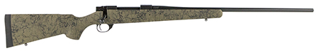 Howa M1500 HS Precision Rifle .30-06 Springfield 5+1 Rounds 22" Barrel Black Steel Receiver Green Black Webbing Synthetic Stock