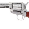 Taylors & Company 1873 Cattleman 45 Colt Revolver 4.75" Barrel 6-Round Capacity White Floral Engraved Steel Frame Walnut Grip 2 101946