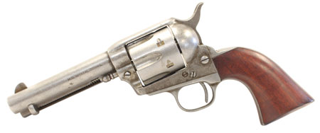 Taylors & Company 1873 Cattleman 357 Mag Revolver 4.75" Barrel 6-Round Antique Finish Steel Frame Walnut Grip