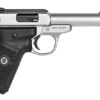 Smith & Wesson SW Victory Target .22 LR, MA Compliant, 10+1, 5.50" Bull Barrel, Stainless Steel Barrel, Slide & Frame, Black Polymer Grip with Integrated Target Thumb Rest, Manual Safety 1 102139