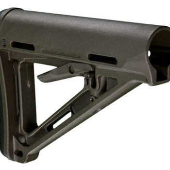 Magpul MAG400-ODG MOE Carbine Stock OD Green Synthetic for AR-15, M16, M4 with Mil-Spec Tube (Tube Not Included)