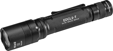 SureFire EDC LED Flashlight 2 Black 5/1200 Lumens Everyday Carry