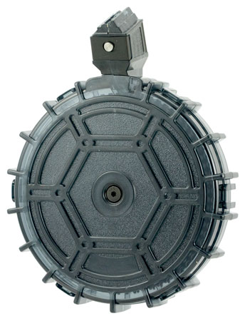 Ruger 10/22 & Ruger Charger 22LR 70-Round Drum Magazine - ProMag RUGA30 Black Polycarbonate