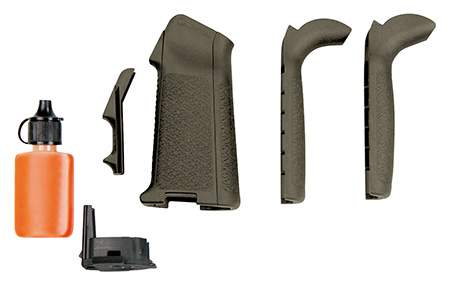 MIAD Gen 1.1 Grip Kit â€“ Magpul MAG520-ODG OD Green Polymer Aggressive Texture for AR