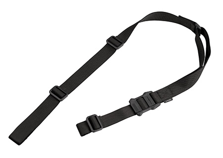 MAGPUL MS1 Sling for AR Platforms - Black Nylon 1.25" Width 48"-60" Adjustable Length Two-Point Design