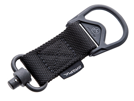 Magpul MS1/MS3 QD Sling Adapter - Steel with Black Finish Polymer Hardware Nylon Webbing Two to One-Point Design for AR-15 M4 M16 AK-Platform