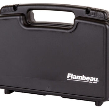 Flambeau Safe Shot Pistol Case - Black Polymer Handgun Storage