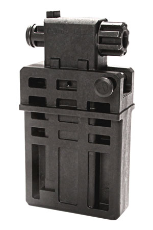 Magpul MAG536-BLK BEV Block made of Polymer with Steel Support Shank for AR-15 & M4 Upper, Lower Receivers