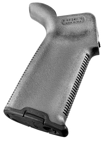 Magpul MOE+ Grip Gray Textured Polymer w/Rubber Overmold Fits AR-15/AR-10/M16/M4/M110/SR25*Worn