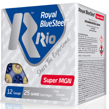 Rio BlueSteel Royal 12 Gauge 3.50" 1 3/8 oz 2 Shot Shotgun Shells 25 Rounds per Box