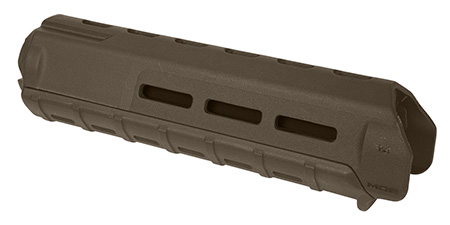 Magpul MOE M-LOK Polymer OD Green Textured Midlength Handguard for AR-15 M4