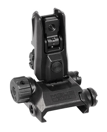 Magpul MBUS Pro LR Adjustable Rear Sight for AR-15 - Black 3 Magpul MBUS Pro LR Adjustable Rear Sight for AR-15 - Black