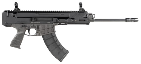 CZ Bren 2 MS 7.62x39mm Semi-Auto Rifle 14.17" Barrel 30+1 Black Carbon Fiber Ambi Controls Polymer Grip