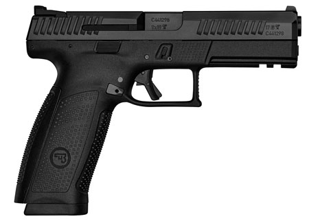 CZ P-10 F 9mm Semi-Auto Pistol 4.5" Barrel Nitride Slide Polymer Frame Picatinny Rail