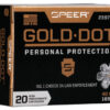 Speer 40 S&W 165gr Gold Dot Hollow Point Personal Defense Ammunition 20 Rounds 1 108165
