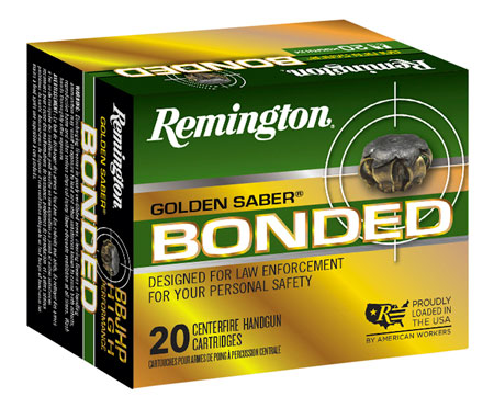 Remington 40S&W Ammunition 165gr Golden Saber Bonded Hollow Point Brass Jacketed 20rds Box 25rds Case 3 Remington 40S&W Ammunition 165gr Golden Saber Bonded Hollow Point Brass Jacketed 20rds Box 25rds Case