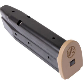 Sig Sauer P320 M17/M18 9mm Luger Magazine - 17 Round Black/Coyote Steel