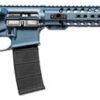 Patriot Ordnance Factory POF-01580 5.56 NATO AR-15 Rifle 16.5" Barrel Blue Titanium 30+1 6-Position MFT Stock 2 108941