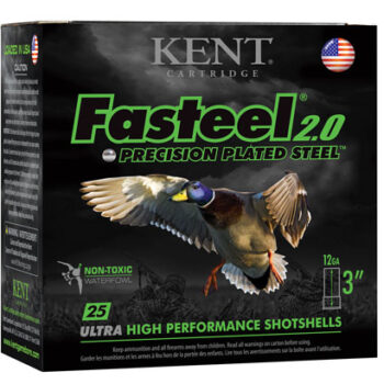 Kent Cartridge 12 Gauge 3" 1 1/8 oz BB Shot Fasteel 2.0 Shotshells - 25 Rounds