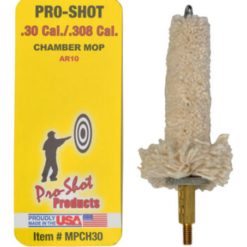 Otis Pro-Shot MPCH30 .30/ .308/ 7.62x51mm NATO AR Rifle Chamber Mop Military Style 100% Cotton Brass Core 8-32 Thread