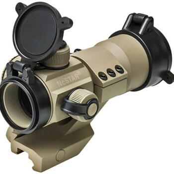 NcStar 35mm Red/Green/Blue Dot Optic - 3 MOA, Tan Powder Coated Finish