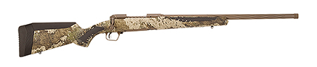 Savage Arms 110 High Country Bolt-Action Rifle .243 Winchester 22" Barrel 4+1 Rounds Midnight Bronze Cerakote TrueTimber Strata Camo AccuFit AccuStock