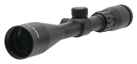 TruGlo Nexus 4-12x44 1" Tube Rifle Scope with BDC Reticle Black Anodized