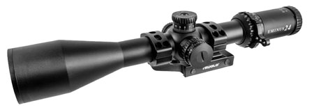 TruGlo Eminus 6-24x50mm 30mm Tube Dual Illuminated Rifle Scope Black Anodized TacPlex MOA Reticle