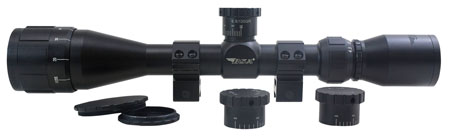 BSA Optics Sweet 6.5 Matte Black 4.5-18x 40mm Adjustable Objective 1" Tube Duplex Reticle Rifle Scope