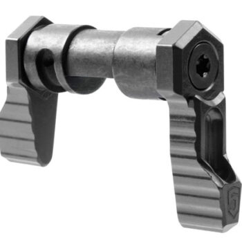 Phase 5 Weapon Systems SAFE90BLK Safety Selector 90 Degree AR-Platform Black Anodized Aluminum Ambidextrous