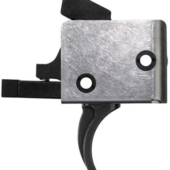CMC Triggers 95503 Drop-In PCC Black/Silver Flat Trigger Single-Stage 3-3.50 lbs Draw Weight Fits AR-15/AR-10