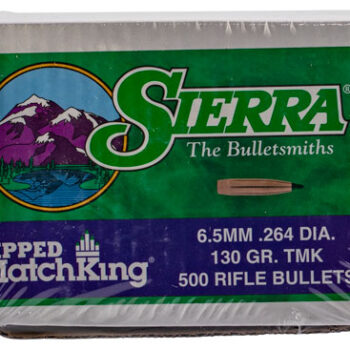 Sierra 7430C Tipped MatchKing  264Cal 130gr Tipped MatchKing 500/Box