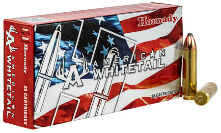 Hornady American Whitetail 450 Bushmaster 245gr InterLock Rifle Ammunition 20 Rounds