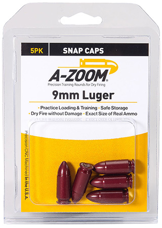 A-Zoom Precision Pistol Sight Tool 9mm Luger 5-Pack