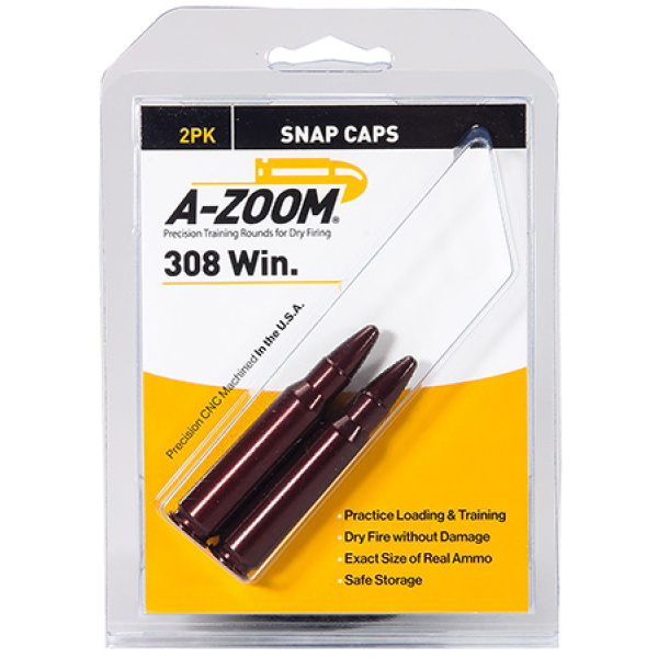 A-Zoom Rifle Snap Cap .308 Win 2/Pack