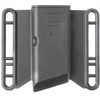 Glock MP033612 Mag Pouch  OWB Black Polymer, Belt Slide Mount Up To 2.25" Wide, Fits Glock 42 Magazines Only