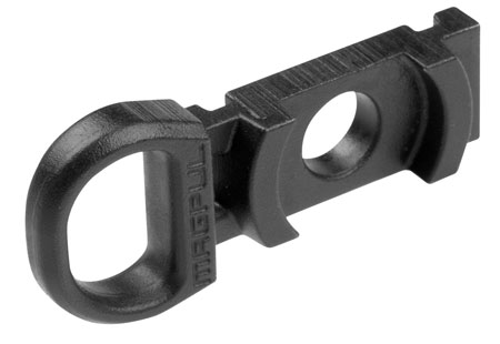 Mossberg 500/590/590A1 Magpul SGA Steel Receiver Sling Mount Melonite Black Finish MAG492-BLK