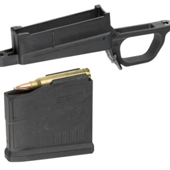 Magpul MAG569-BLK Bolt Action Mag Well Hunter 700L Stock Made of Polymer w/ Black Finish Includes PMAG5 AC Magazine
