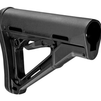 Magpul MAG310-BLK CTR Carbine Stock Black Synthetic for AR-15, M16, M4 with Mil-Spec Tube (Tube Not Included)